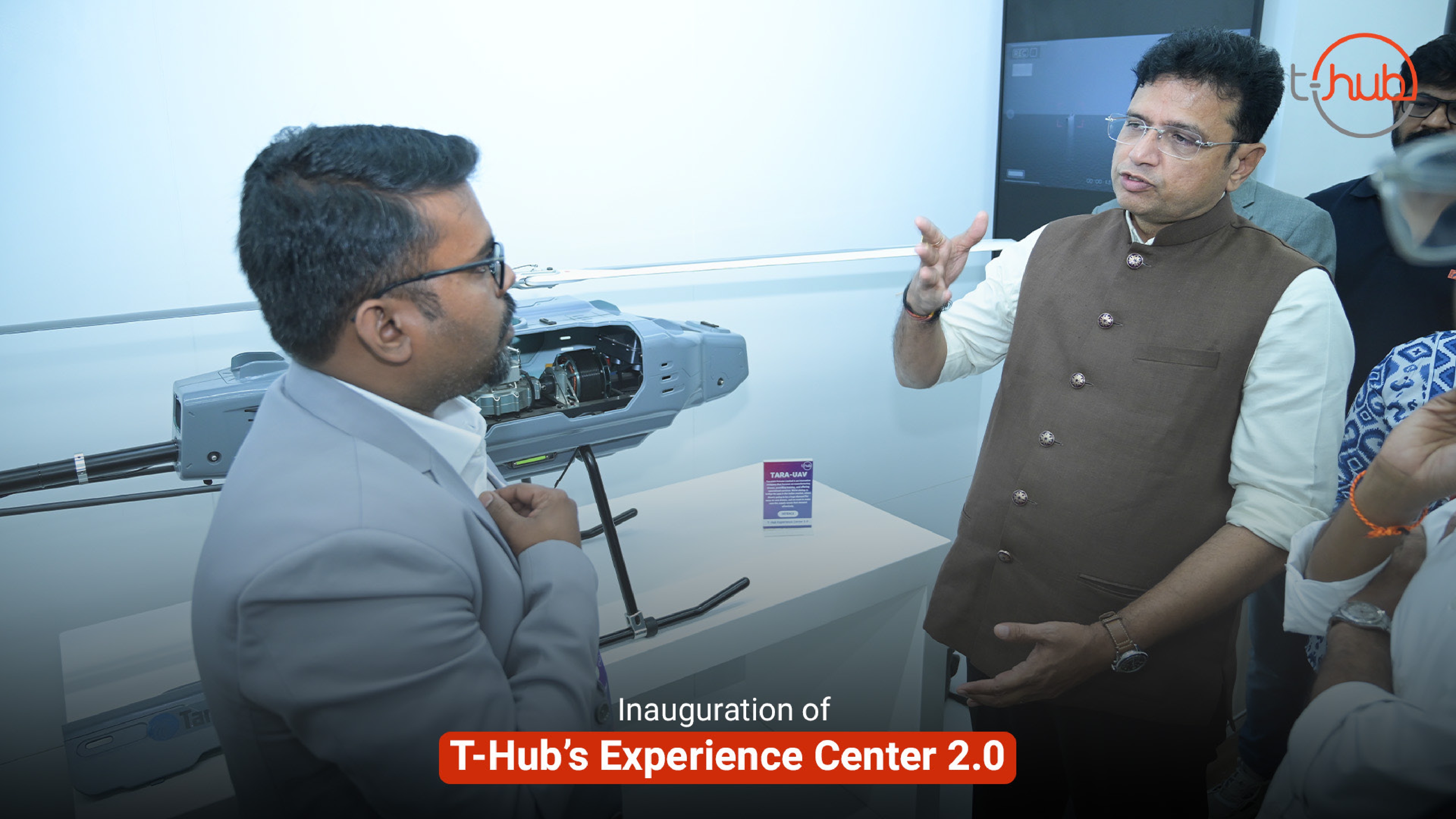 T-Hub Experience Center showcase