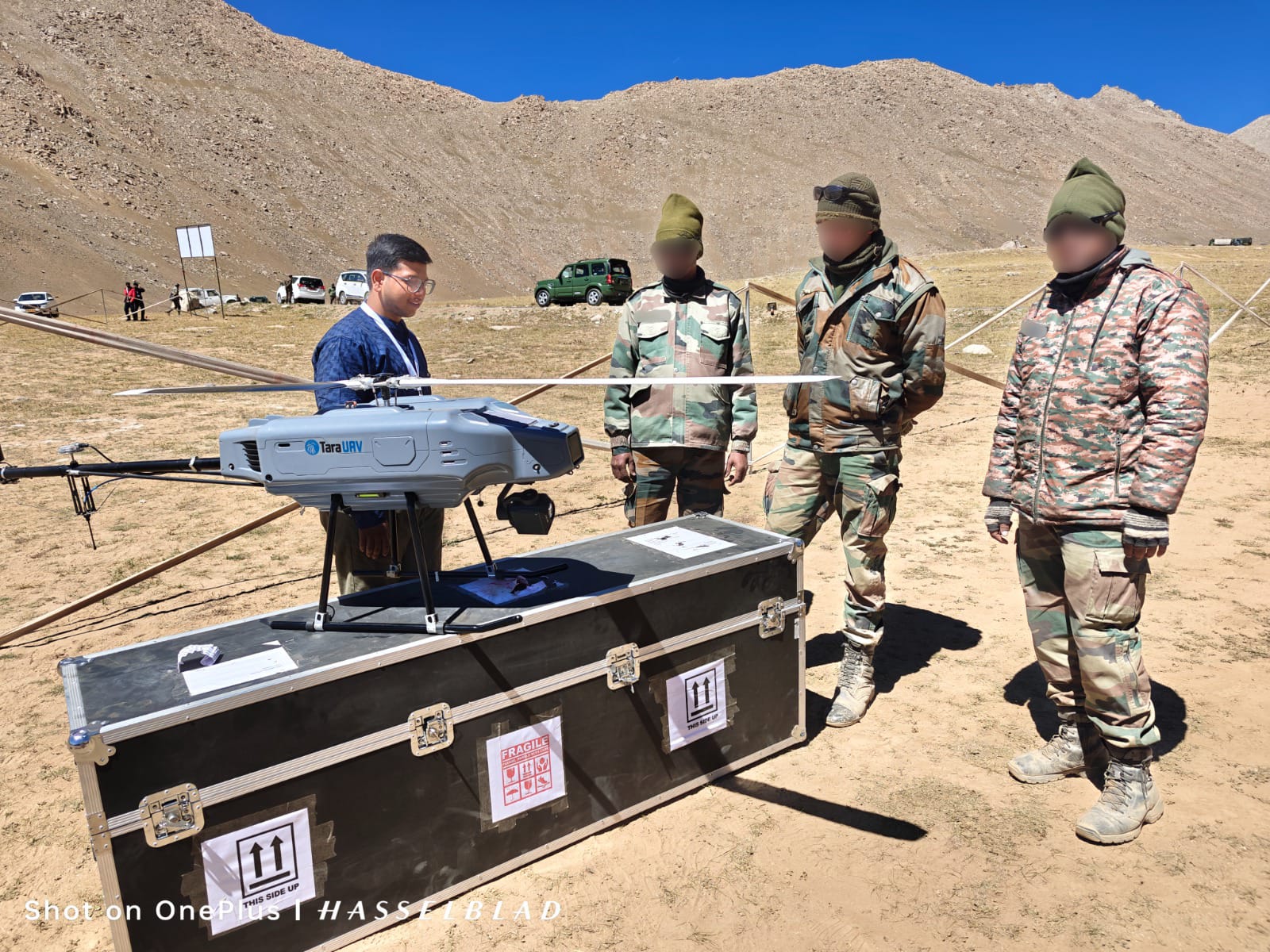 High-altitude field presentation of LEO MK I