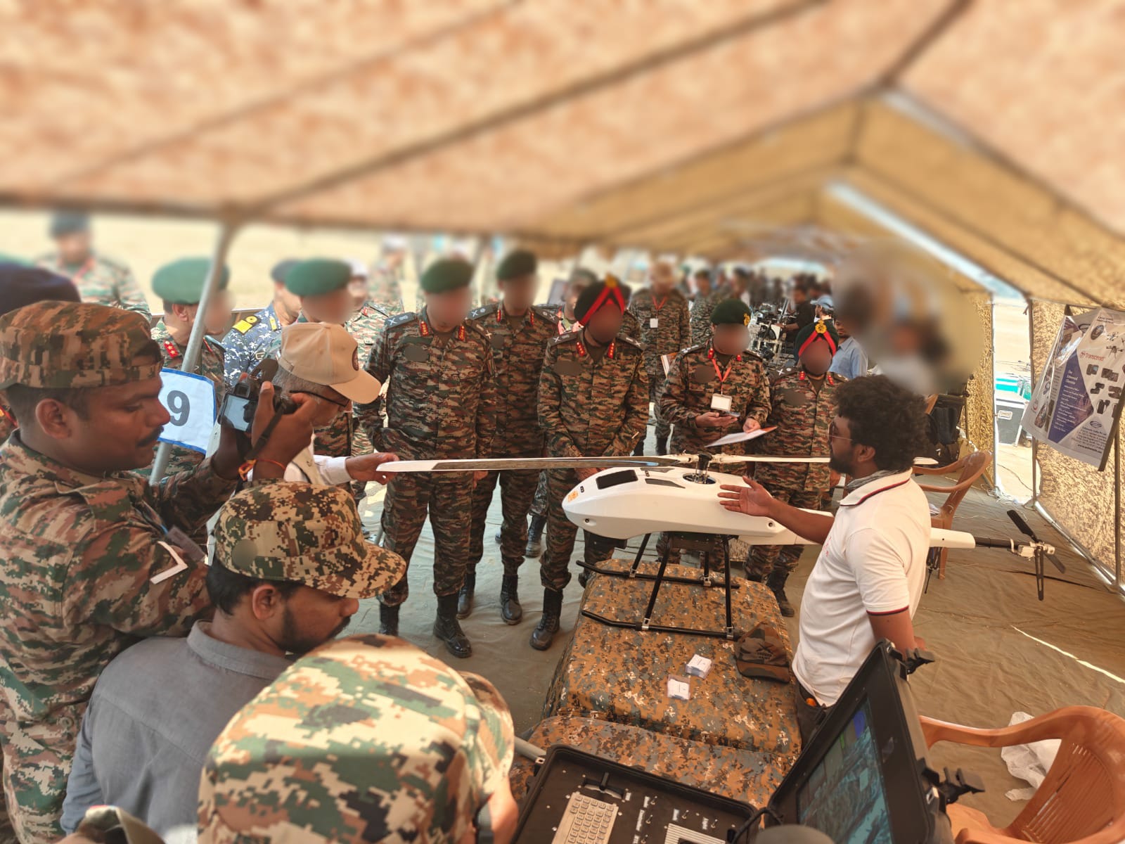 High-altitude LEO MK I field prep with forces